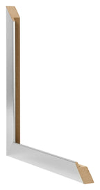 Photo Frame 55x65cm Stainless Steel MDF Bologna Detail Intersection | Yourdecoration.com