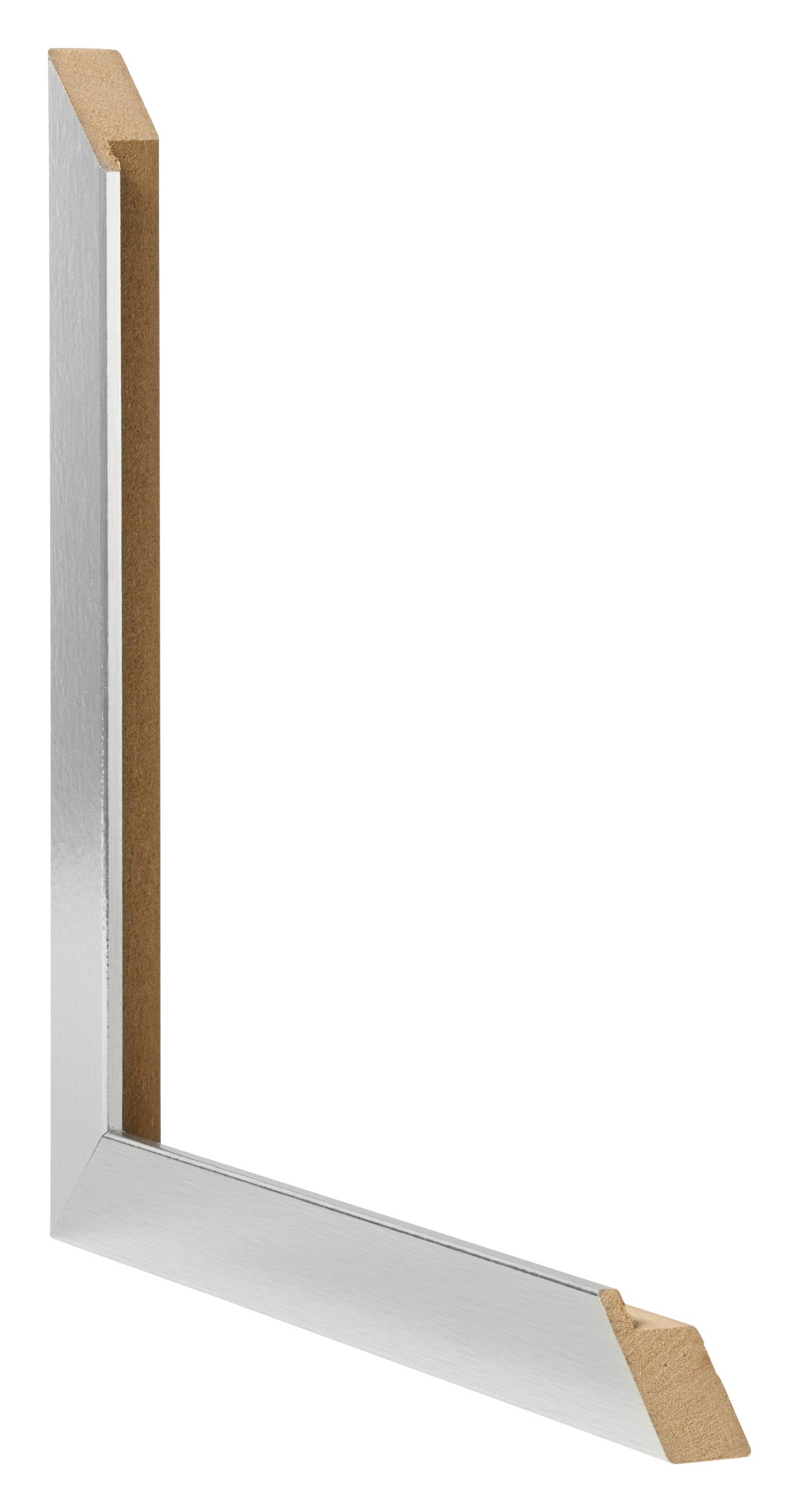 Photo Frame 55x65cm Stainless Steel MDF Bologna Detail Intersection | Yourdecoration.com