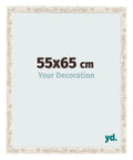 Photo Frame 55x65cm White Vintage MDF Bologna Front Size | Yourdecoration.com