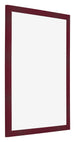 Photo Frame 55x65cm Wine Red Swept MDF Bologna Front Oblique | Yourdecoration.com