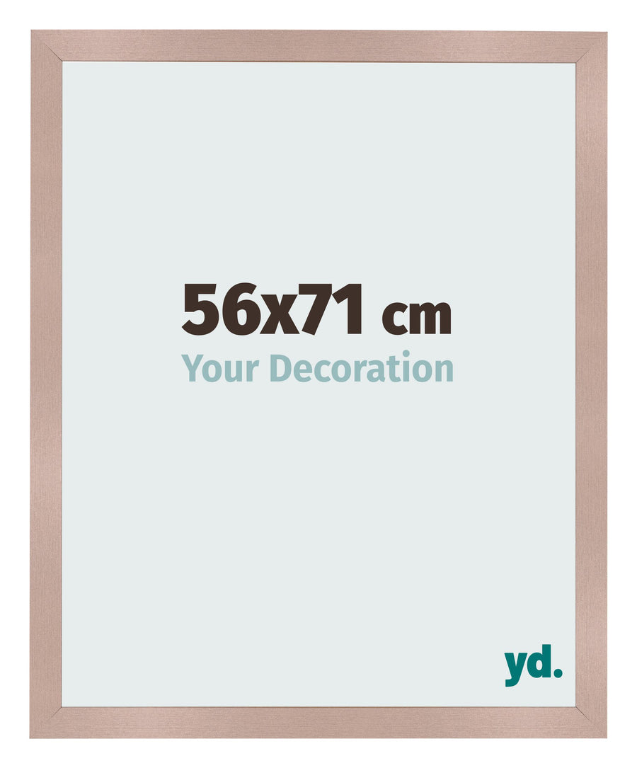 Photo Frame 56x71 cm Dusty Pink MDF Bologna Front Size | Yourdecoration.com