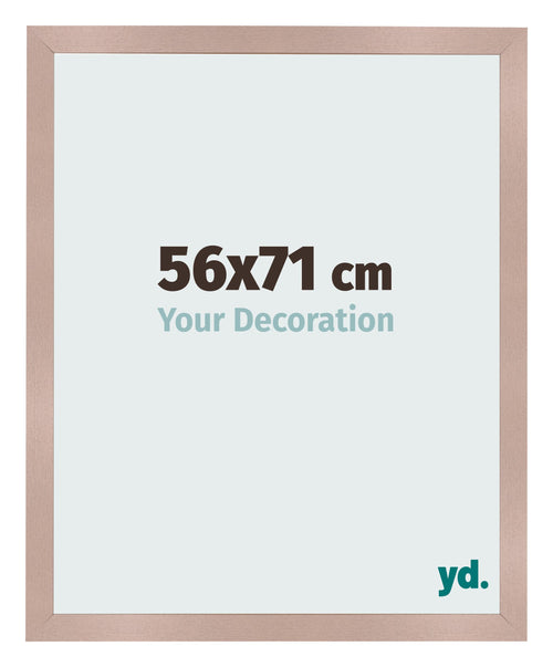 Photo Frame 56x71 cm Dusty Pink MDF Bologna Front Size | Yourdecoration.com