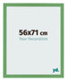 Photo Frame 56x71 cm Green MDF Bologna Front Size | Yourdecoration.com