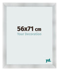 Photo Frame 56x71cm Aluminum Brushed MDF Pisa Front Size | Yourdecoration.com