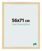 Photo Frame 56x71cm Beech Design MDF Bologna Front Size | Yourdecoration.com