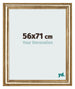 Photo Frame 56x71cm Gold Antique MDF Lazio Front Size | Yourdecoration.com