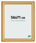 Photo Frame 56x71cm Gold Matte MDF Lazio Front Size | Yourdecoration.com
