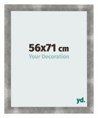Photo Frame 56x71cm Metal Vintage MDF Pisa Front Size | Yourdecoration.com