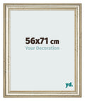 Photo Frame 56x71cm Metallic Gloss MDF Lazio Front Size | Yourdecoration.com