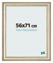 Photo Frame 56x71cm Metallic Gloss MDF Lazio Front Size | Yourdecoration.com