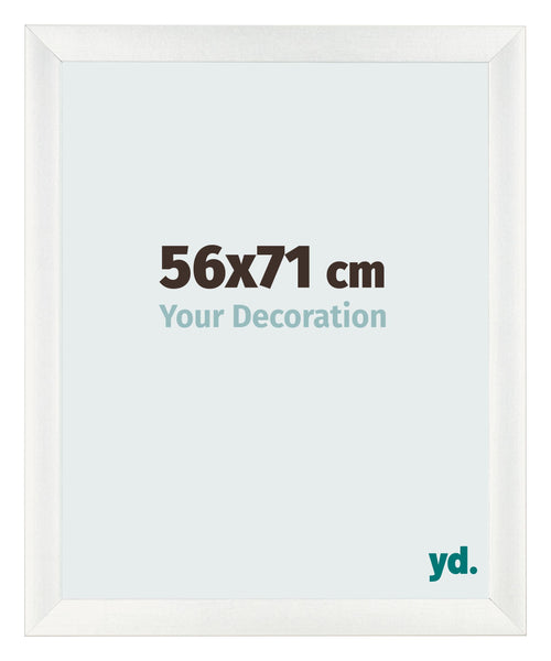Photo Frame 56x71cm White Vintage MDF Pisa Front Size | Yourdecoration.com