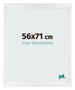 Photo Frame 56x71cm White Vintage MDF Pisa Front Size | Yourdecoration.com