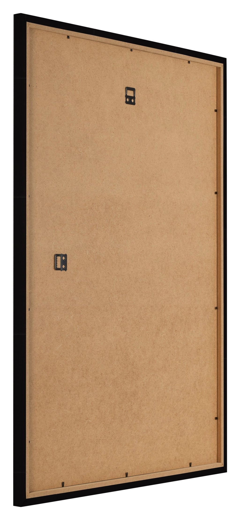 Photo Frame 59 4x84cm A1 Black High Gloss MDF Bologna Back Oblique | Yourdecoration.com