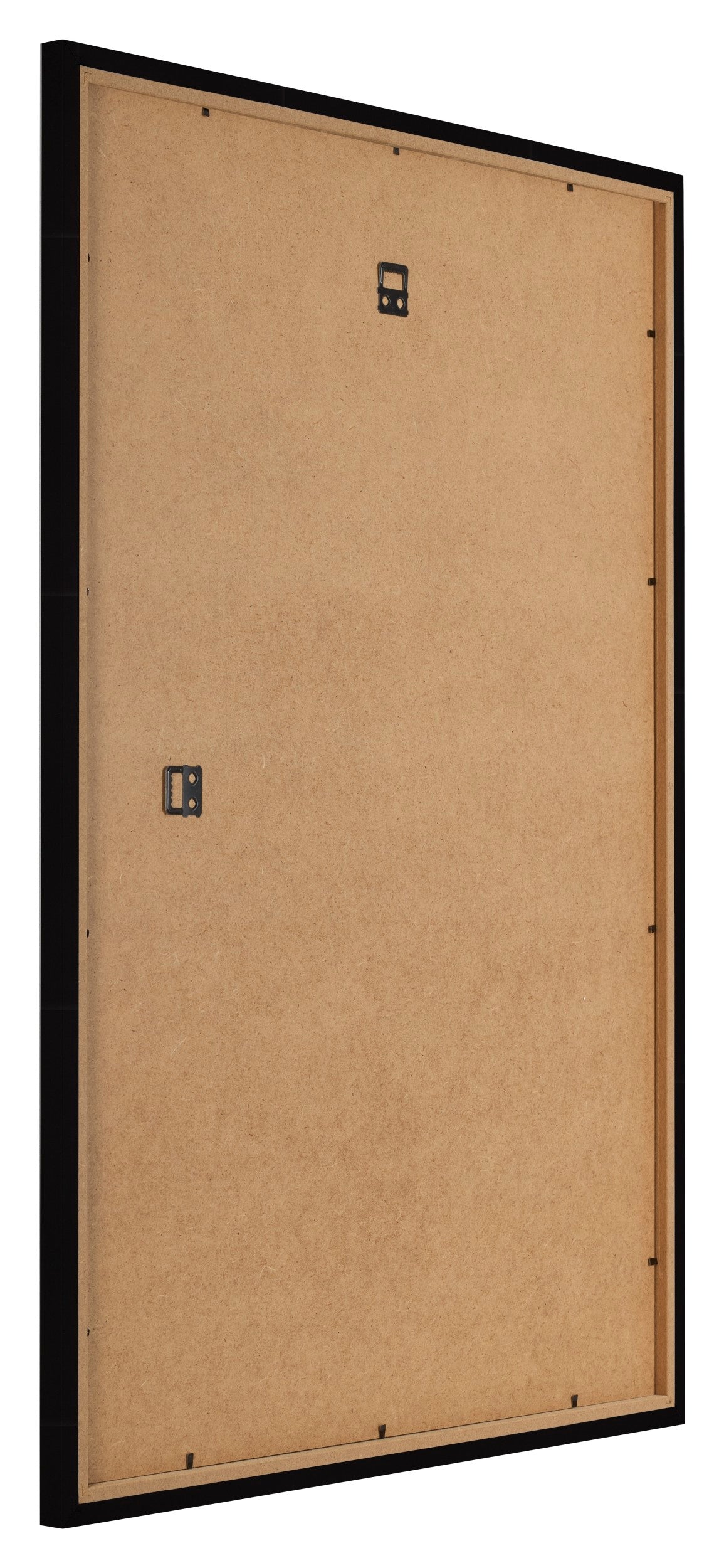 Photo Frame 59 4x84cm A1 Black High Gloss MDF Bologna Back Oblique | Yourdecoration.com