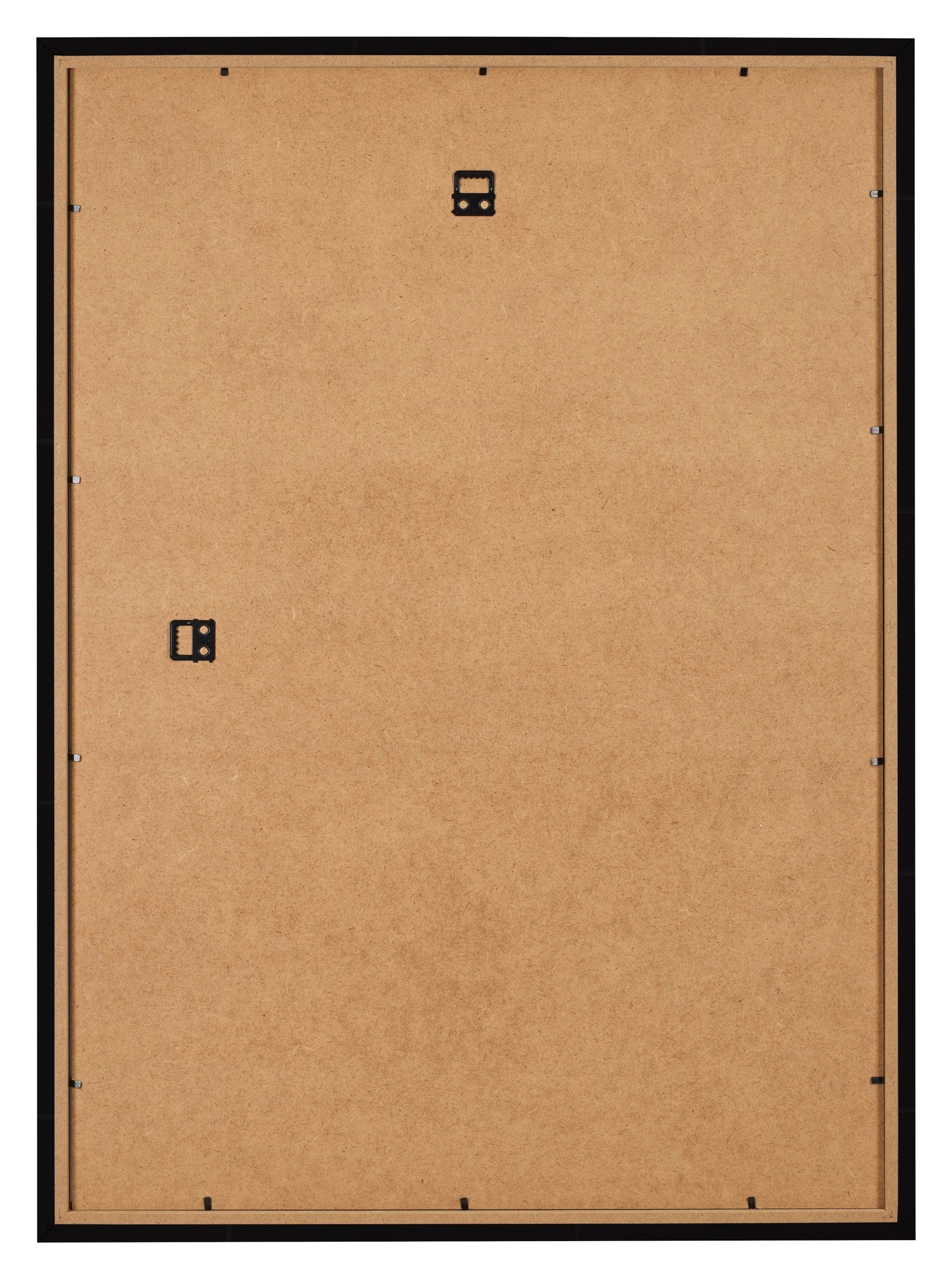 Photo Frame 59 4x84cm A1 Black High Gloss MDF Bologna Back | Yourdecoration.com