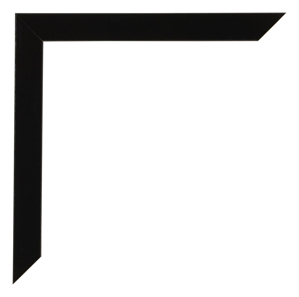 Photo Frame 59 4x84cm A1 Black High Gloss MDF Bologna Detail Corner | Yourdecoration.com