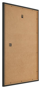 Photo Frame 59 4x84cm A1 Black Woodgrain MDF Bologna Back Oblique | Yourdecoration.com