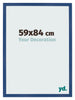 Photo Frame 59x84 cm Dark Blue MDF Bologna Front Size | Yourdecoration.com