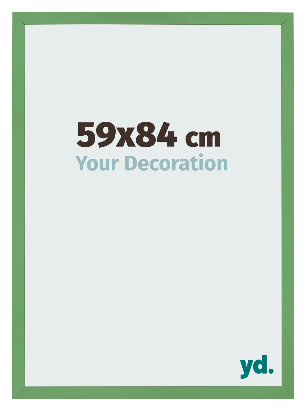 Photo Frame 59x84 cm Green MDF Bologna Front Size | Yourdecoration.com