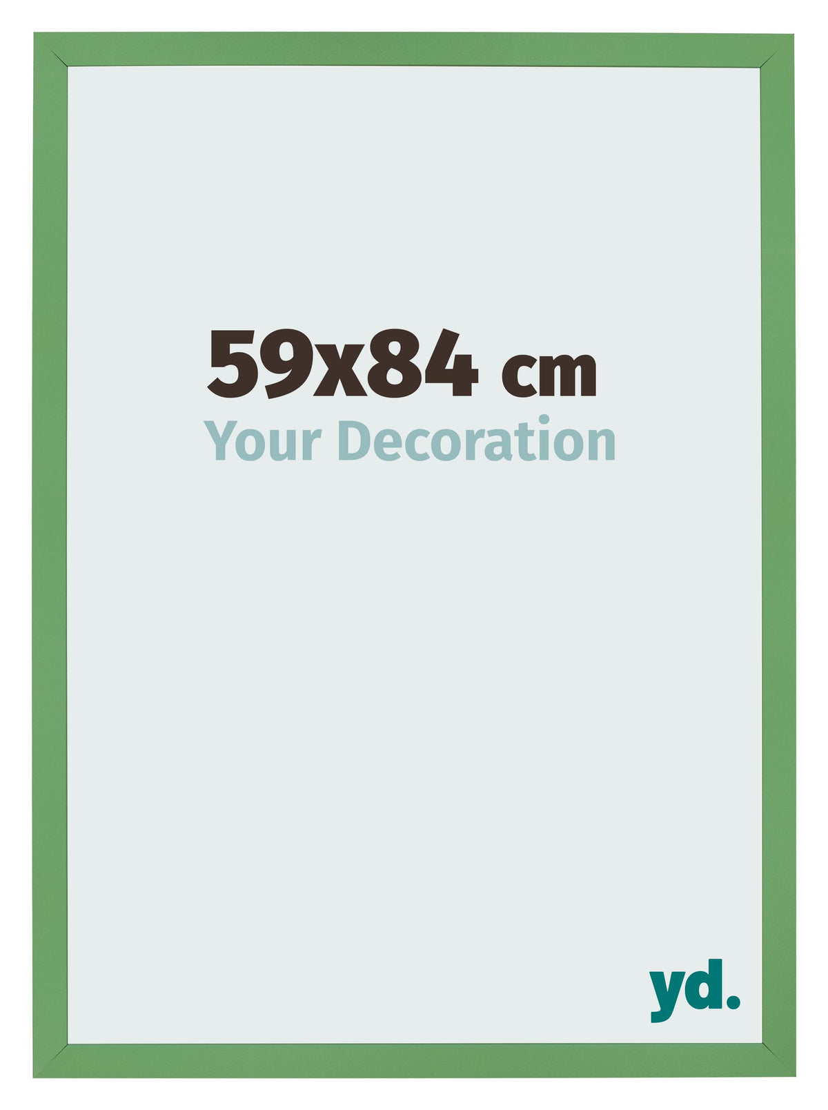 Photo Frame 59x84 cm Green MDF Bologna Front Size | Yourdecoration.com