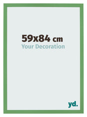 Photo Frame 59x84 cm Green MDF Bologna Front Size | Yourdecoration.com