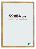 Photo Frame 59x84cm Gold Antique MDF Bologna Front Size | Yourdecoration.com