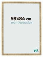 Photo Frame 59x84cm Gold Antique MDF Bologna Front Size | Yourdecoration.com