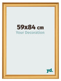 Photo Frame 59x84cm Gold Matte MDF Lazio Front Size | Yourdecoration.com