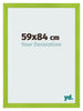 Photo Frame 59x84cm Green MDF Pisa Front Size | Yourdecoration.com
