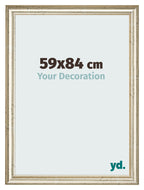 Photo Frame 59x84cm Metallic Gloss MDF Lazio Front Size | Yourdecoration.com