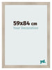 Photo Frame 59x84cm Oak Rustic MDF Pisa Front Size | Yourdecoration.com