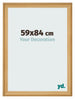 Photo Frame 59x84cm Pine Woodgrain MDF Lazio Front Size | Yourdecoration.com