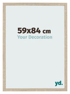 Photo Frame 59x84cm Sonoma Oak MDF Bologna Front Size | Yourdecoration.com