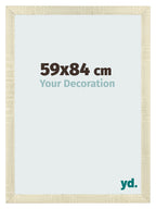 Photo Frame 59x84cm Sonoma Oak MDF Pisa Front Size | Yourdecoration.com