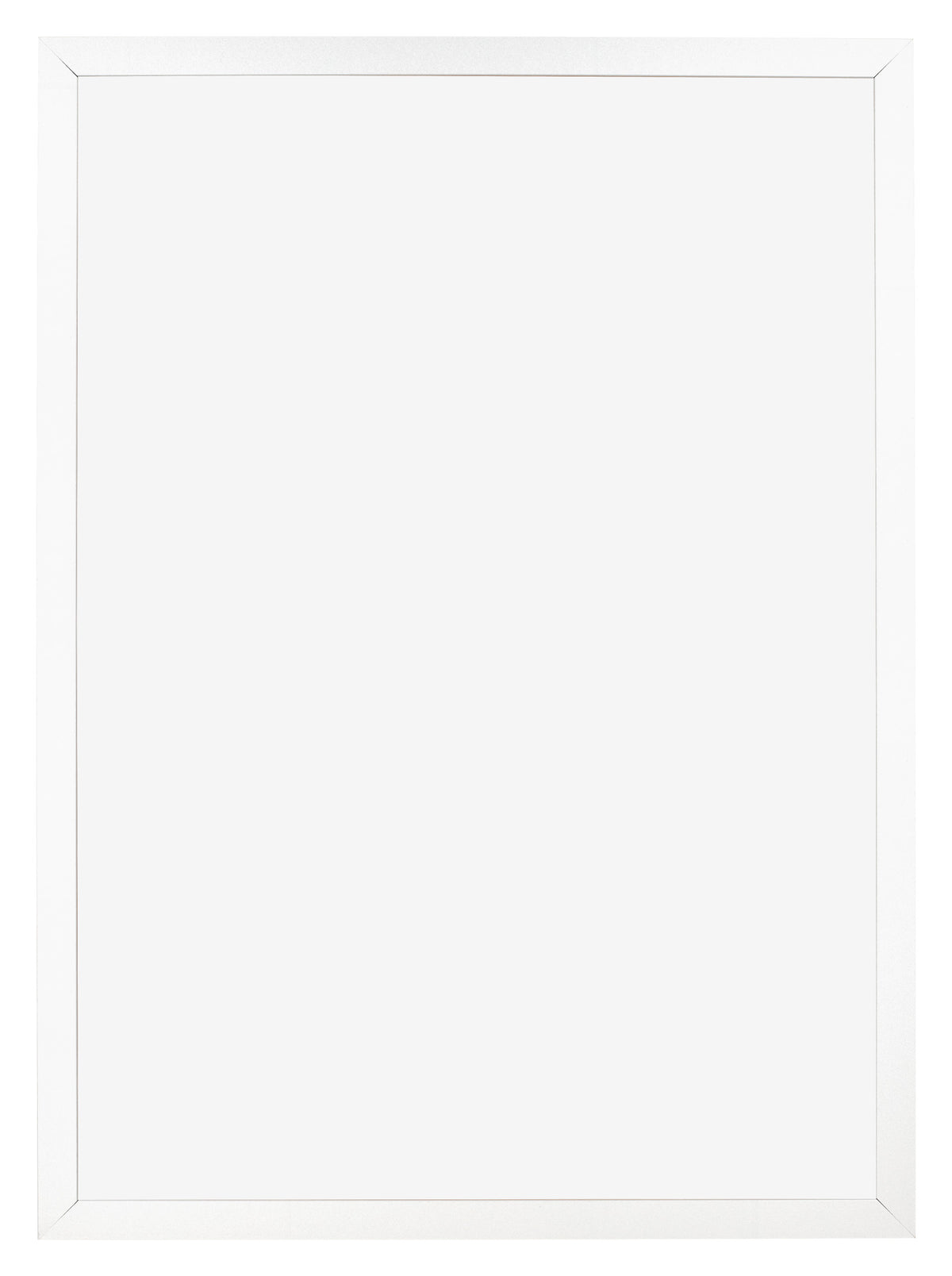 Photo Frame 59x84cm White Matte MDF Bologna Front | Yourdecoration.com