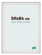 Photo Frame 59x84cm White Swept MDF Lazio Front Size | Yourdecoration.com
