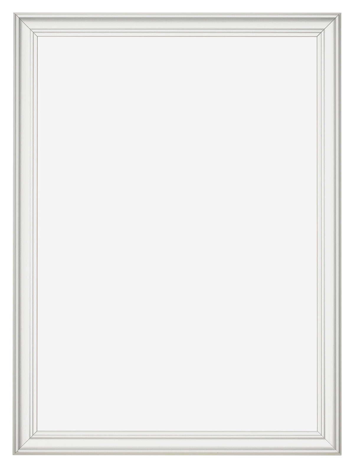 Photo Frame 59x84cm White Swept MDF Lazio Front | Yourdecoration.com