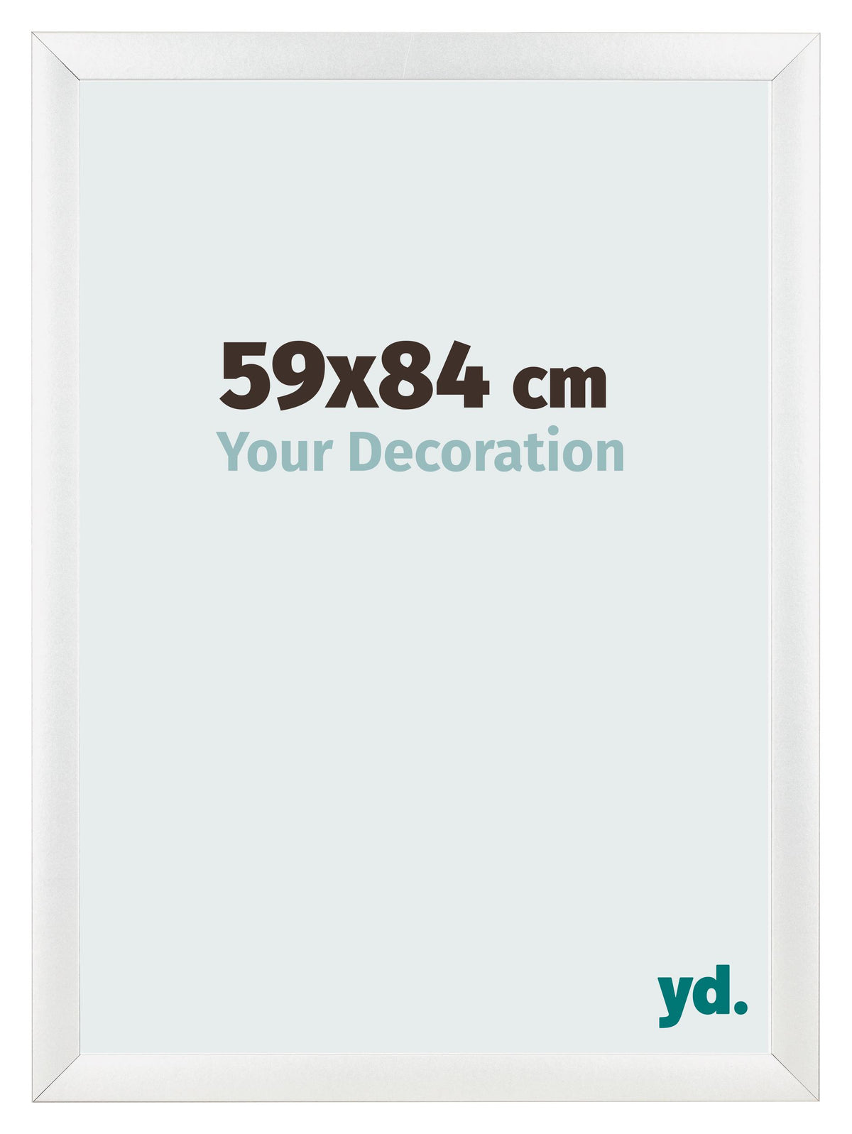 Photo Frame 59x84cm White Vintage MDF Pisa Front Size | Yourdecoration.com