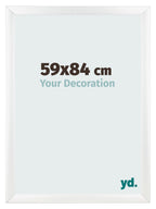Photo Frame 59x84cm White Vintage MDF Pisa Front Size | Yourdecoration.com