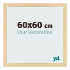 Photo Frame 60x60cm Beech Design MDF Bologna Front Size | Yourdecoration.com