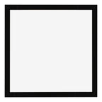Photo Frame 60x60cm Black High Gloss MDF Bologna Front | Yourdecoration.com