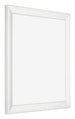 Photo Frame 60x60cm White Vintage MDF Pisa Front Oblique | Yourdecoration.com