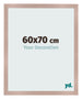 Photo Frame 60x70 cm Dusty Pink MDF Bologna Front Size | Yourdecoration.com