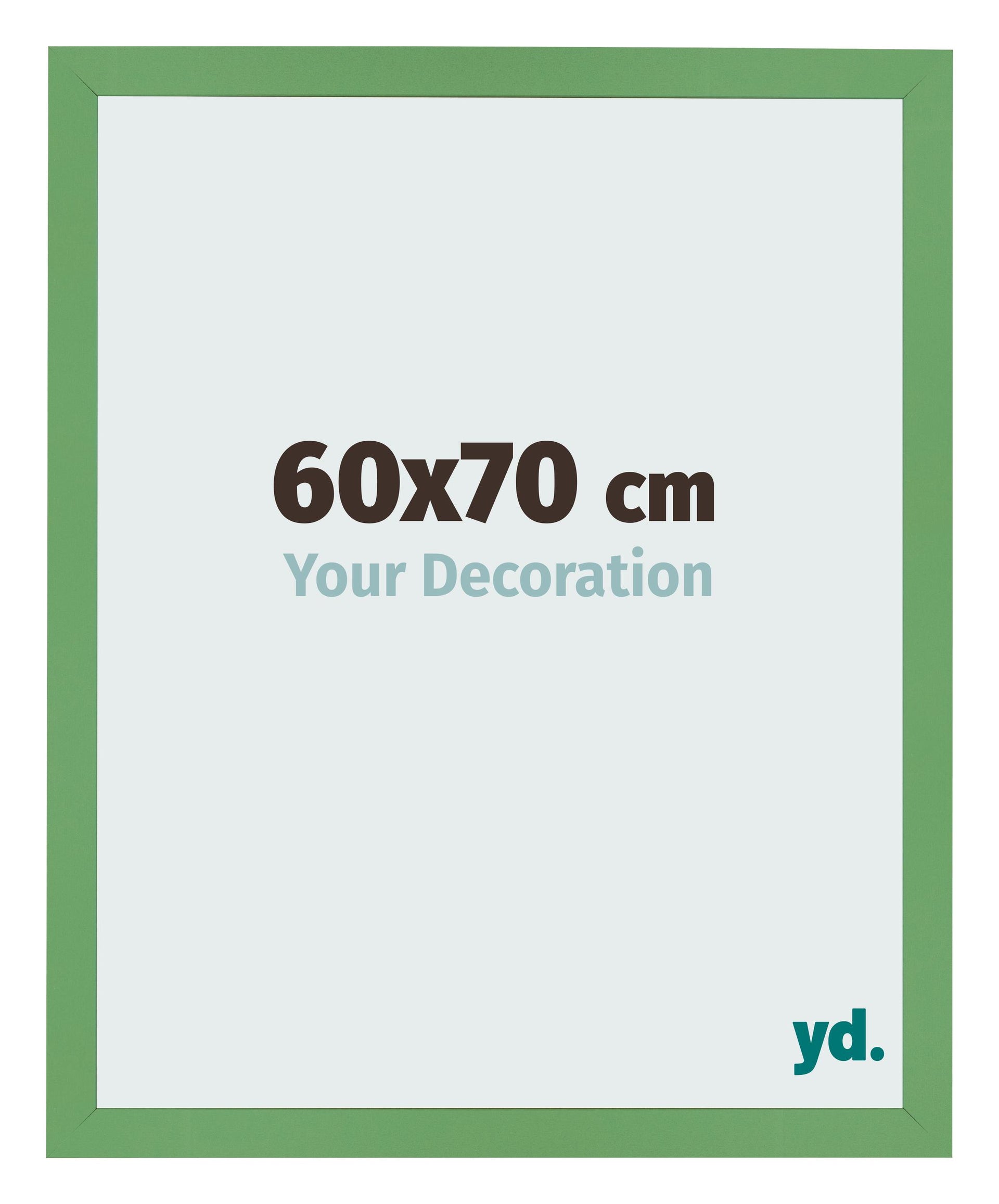 Photo Frame 60x70 cm Green MDF Bologna Front Size | Yourdecoration.com