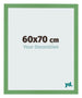 Photo Frame 60x70 cm Green MDF Bologna Front Size | Yourdecoration.com