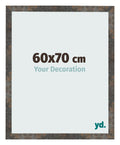 Photo Frame 60x70 cm Oxidized Metal MDF Bologna Front Size | Yourdecoration.com
