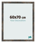 Photo Frame 60x70 cm Oxidized Metal MDF Bologna Front Size | Yourdecoration.com