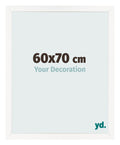 Photo Frame 60x70 cm White High Gloss MDF Bologna Front Size | Yourdecoration.com