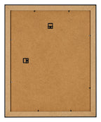 Photo Frame 60x70cm Black Silver Polished MDF Pisa Back | Yourdecoration.com