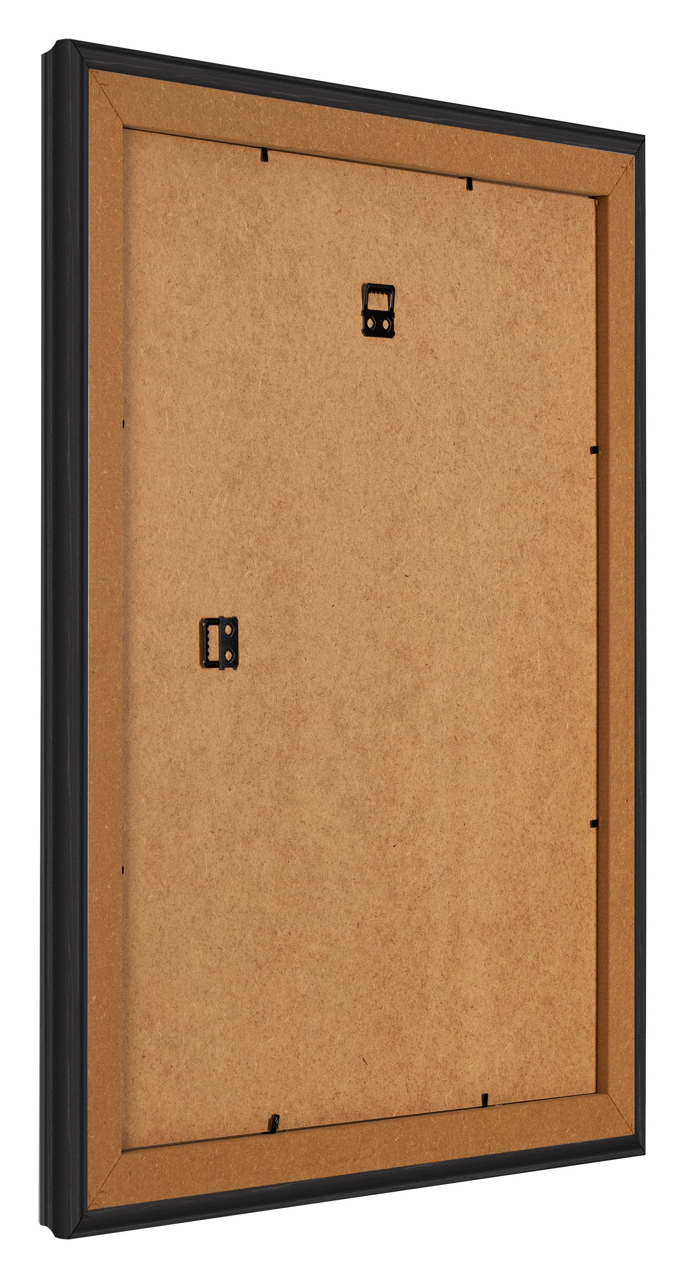 Photo Frame 60x70cm Black Woodgrain MDF Lazio Back Oblique | Yourdecoration.com